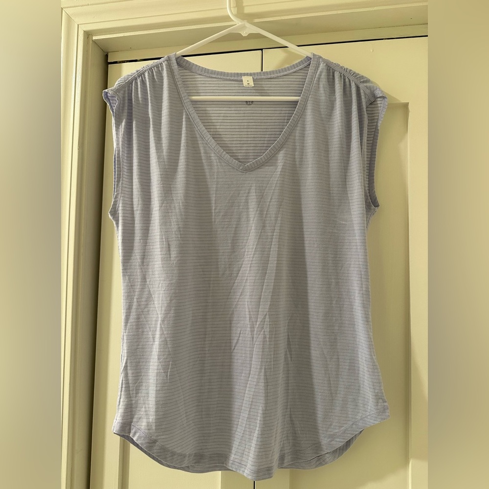 Lululemon Short Sleeve V-Neck Top - Picture 2 of 4